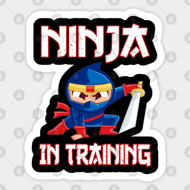 Ninja In Training Sticker by pho702